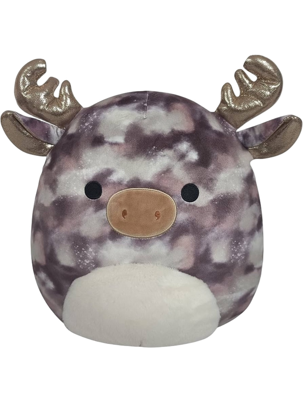 Jumbo Squishmallows Greggor Moose Stuffed Animal Toy Brown White 24”